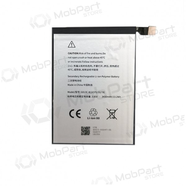 GOOGLE Pixel 3 XL batteria / accumulatore (3430mAh) GOOGLE Pixel 3 XL batteria / accumulatore (3430mAh)