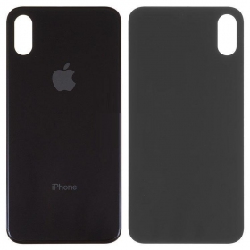 Apple iPhone XS coperchio batteria posteriore grigio (space grey) (bigger hole for camera)