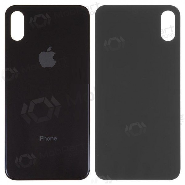 Apple iPhone XS coperchio batteria posteriore grigio (space grey) (bigger hole for camera) Apple iPhone XS coperchio batteria posteriore grigio (space grey) (bigger hole for camera)