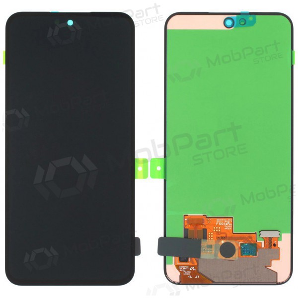 Ekranas Samsung A556 A55 5G su lietimui jautriu stikliuku (NO FRAME) originale (service pack)