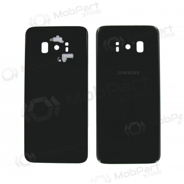 Samsung G955F Galaxy S8 Plus coperchio batteria posteriore nero (Midnight black) (usato grade C, originale) Samsung G955F Galaxy S8 Plus coperchio batteria posteriore nero (Midnight black) (usato grade C, originale)