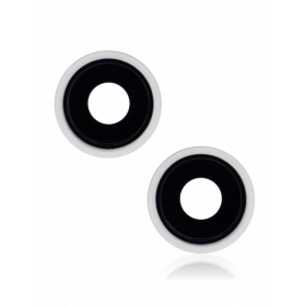Apple iPhone 13 mini vetro della fotocamera (2pz) (Starlight) (con una cornice)