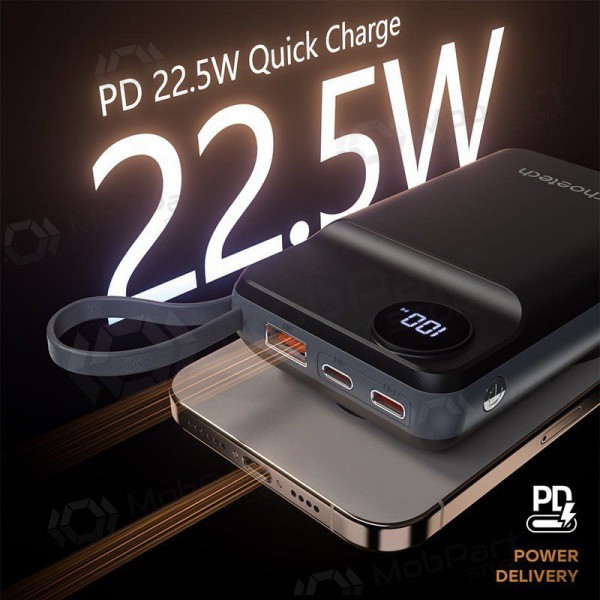 Batteria esterna Power Bank Choetech B696 15W Magsafe 20000mAh nero