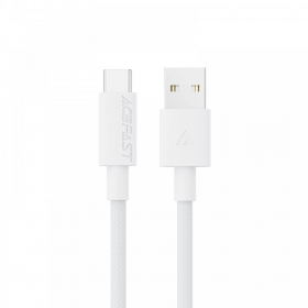 USB cavo Acefast C18-04 USB-A to USB-C 1.2m bianca