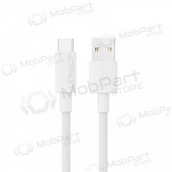 USB cavo Acefast C18-04 USB-A to USB-C 1.2m bianca