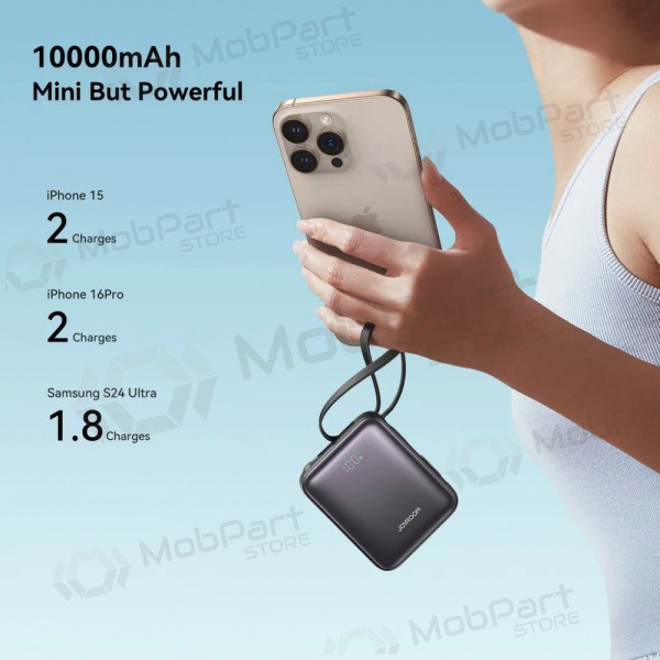 Batteria esterna Power Bank Joyroom JR-PBF27 22.5W Mini 10000mAh nero Batteria esterna Power Bank Joyroom JR-PBF27 22.5W Mini 10000mAh nero
