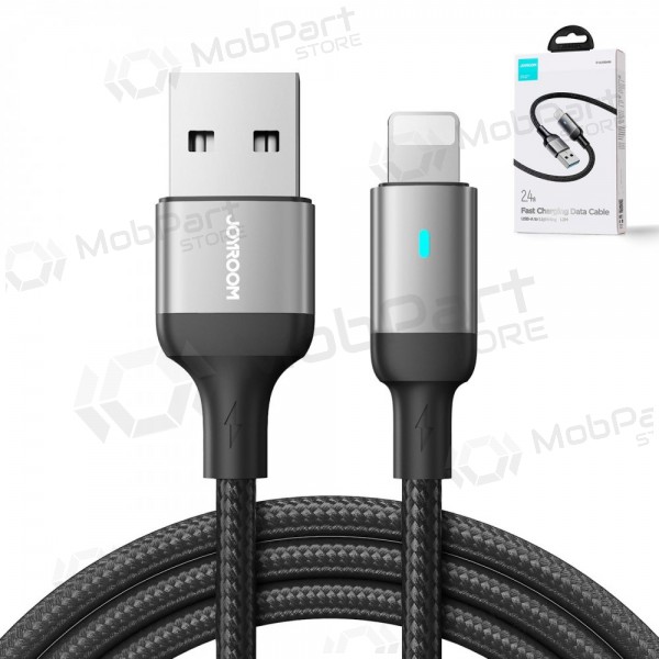 USB cavo Joyroom S-UL012A10 USB to Lightning 2.4A 1.2m nero