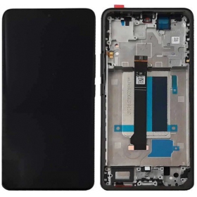 Xiaomi Redmi Note 13 Pro+ 5G schermo / display (nero) (con una cornice) (Premium)