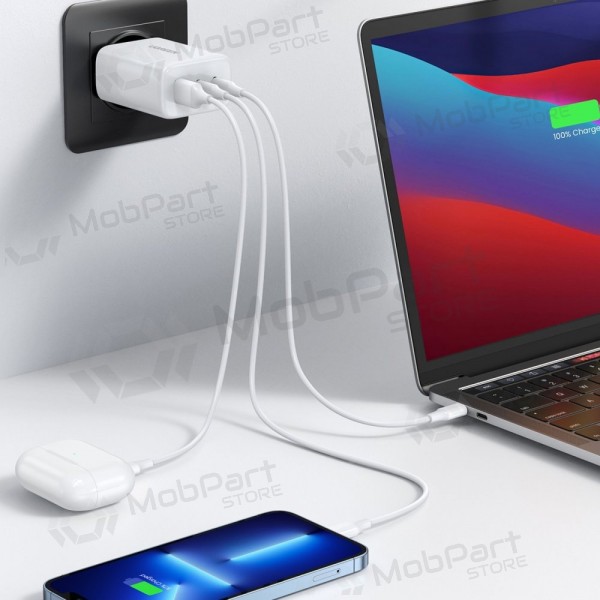 Caricatore buitinis Ugreen CD275 2xUSB-C/USB-A 65W bianca