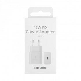 Caricatore originale Samsung EP-T1510NWEGEU 15W nel pacchetto bianca