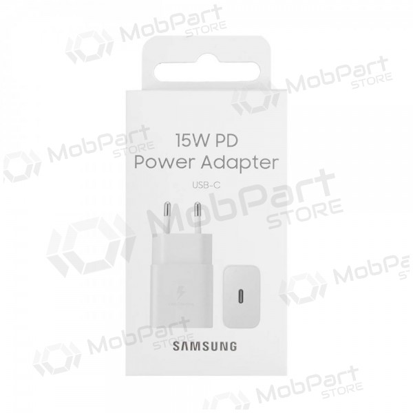 Caricatore originale Samsung EP-T1510NWEGEU 15W nel pacchetto bianca
