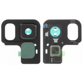 Samsung A530F Galaxy A8 2018 vetro della fotocamera (nero)