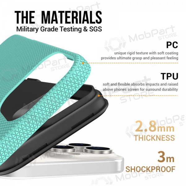 Apple iPhone 13 Pro Max custodia „Perfectionists“ (verde)