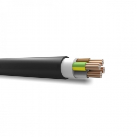 Cavo di alimentazione Elpar N2XH-J 4x2.5 mm² in rame XLPE CPR B2ca 600/1000 V monofilare.