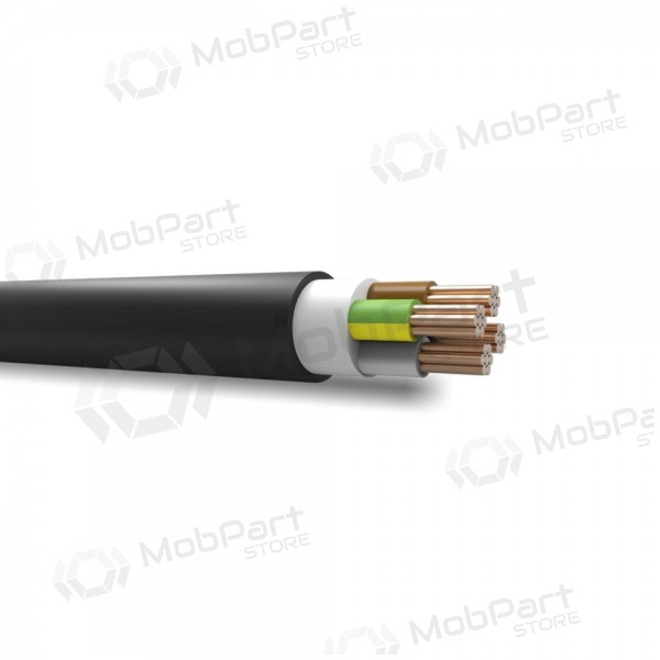 Cavo di alimentazione Elpar N2XH-J 4x2.5 mm² in rame XLPE CPR B2ca 600/1000 V monofilare.