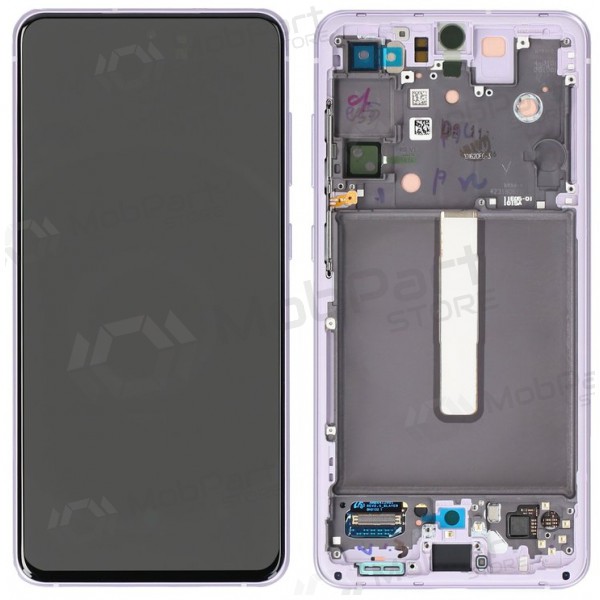 Samsung Galaxy S21 FE 5G schermo / display (levandos) (con una cornice) (originale) Samsung Galaxy S21 FE 5G schermo / display (levandos) (con una cornice) (originale)