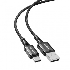 USB cavo Acefast C1-04 USB-A to USB-C 1.2m nero