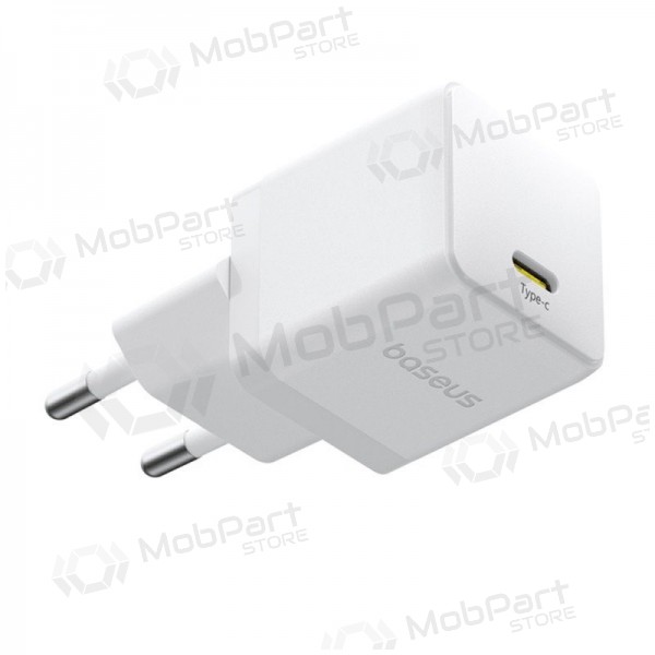 Caricatore Baseus Palm 20W USB-C + USB-C to USB-C cable 1.0m bianca P10111602213-01