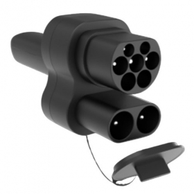 Elektromobilio adattatore CCS2 - NACS (Tesla DC/AC)