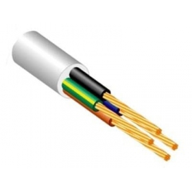 Flessibile cavo Lietkabelis OMY BVV-F 5x6 mm² rame PVC