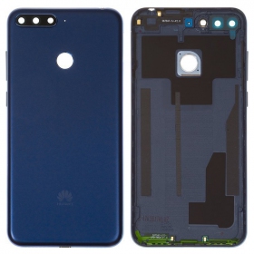 Huawei Y6 Prime 2018 coperchio batteria posteriore (blu) (usato grade C, originale)