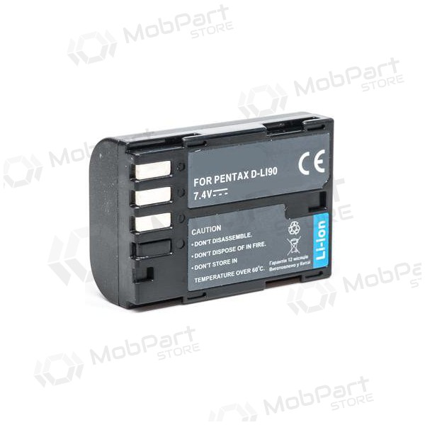 Pentax D-Li90 foto batteria / accumulatore Pentax D-Li90 foto batteria / accumulatore