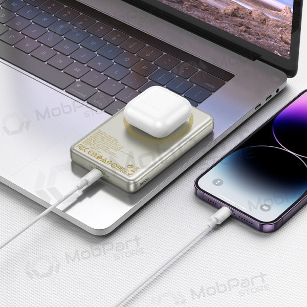 Batteria esterna Power Bank Hoco Q26A PD20W Magnetic 10000mAh d'oro Batteria esterna Power Bank Hoco Q26A PD20W Magnetic 10000mAh d'oro