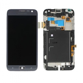Samsung i8750 Aktiv S schermo / display (grigio) (con una cornice) (service pack) (originale)