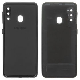 Samsung A202 Galaxy A20e 2019 coperchio batteria posteriore (nero) (usato grade A, originale)