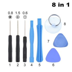 Set di attrezzi (8 in 1)