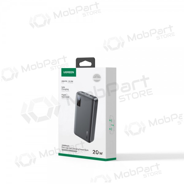 Batteria esterna Power Bank Ugreen PB313 20W 20000mAh (25683) nero