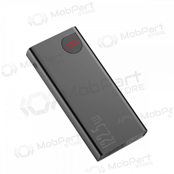 Batteria esterna Power Bank Baseus Adaman 22.5W 20000mAh + Type-C 0.3m nero PPAD070101