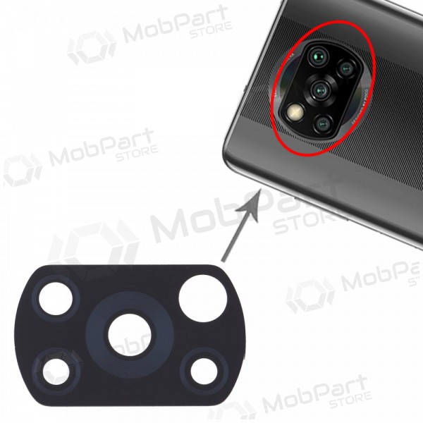 Xiaomi Poco X3 / X3 Pro / X3 NFC vetro della fotocamera