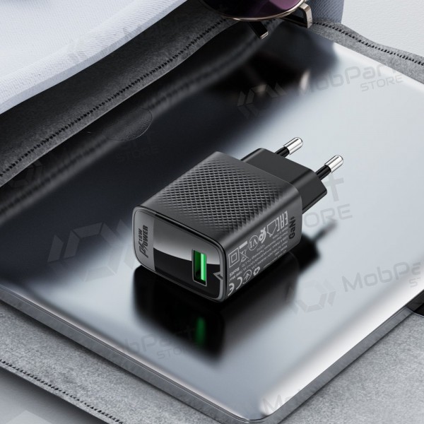 Caricatore Acefast A90 18W USB-A nero
