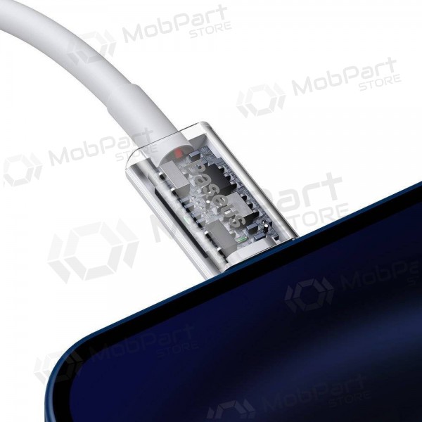 USB cavo Baseus Superior Type-C - Lightning PD 20W 1.0m (bianca) CATLYS-A02