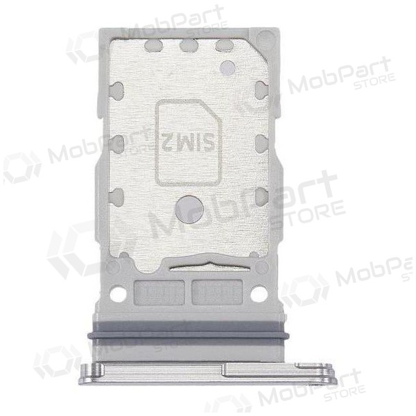 Samsung S901 / S906 Galaxy S22 / S22 Plus Porta SIM (Dual) (bianca) Samsung S901 / S906 Galaxy S22 / S22 Plus Porta SIM (Dual) (bianca)