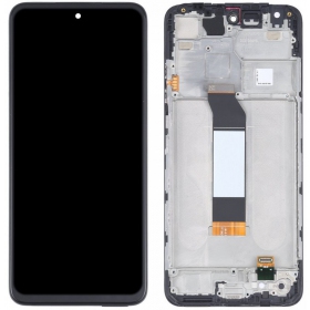 Xiaomi Redmi Note 10 5G / Redmi Note 10T 5G / Poco M3 Pro 5G schermo / display (nero) (con una cornice) (Premium)