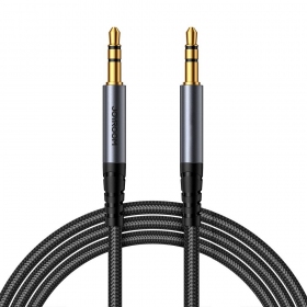 Audio cavo Joyroom SY-A08 3,5mm to 3,5mm 1.2m nero