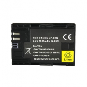 CANON LP-E6N 2500mAh foto batteria / accumulatore