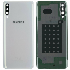 Samsung A705 Galaxy A70 2019 coperchio batteria posteriore (bianca) (usato grade C, originale)