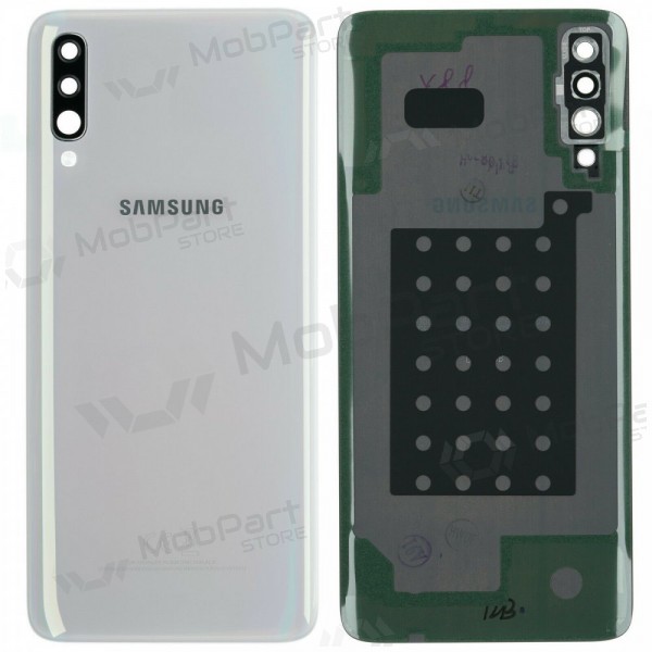 Samsung A705 Galaxy A70 2019 coperchio batteria posteriore (bianca) (usato grade C, originale) Samsung A705 Galaxy A70 2019 coperchio batteria posteriore (bianca) (usato grade C, originale)