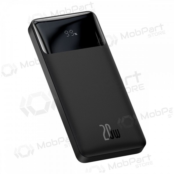 Batteria esterna Power Bank Baseus Bipow 20W 10000mAh + MicroUSB 0.25m nero PPBD050301 Batteria esterna Power Bank Baseus Bipow 20W 10000mAh + MicroUSB 0.25m nero PPBD050301