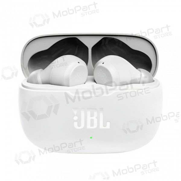 senza filis ausinės JBL Wave 200 TWS baltos