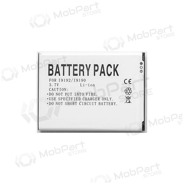 Samsung i9190 Galaxy S4 mini / i9192 S4 mini Duos / i9195 S4 mini (B500BE) batteria / accumulatore (1900mAh) Samsung i9190 Galaxy S4 mini / i9192 S4 mini Duos / i9195 S4 mini (B500BE) batteria / accumulatore (1900mAh)