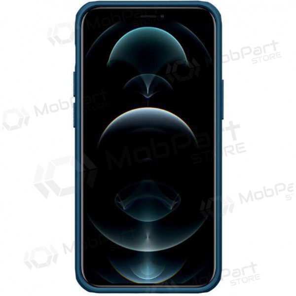 Apple iPhone 14 custodia „Nillkin Frosted Shield“ (blu)