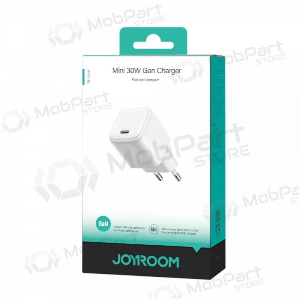 Caricatore Joyroom JR-TCG15 30W GaN USB-C bianca