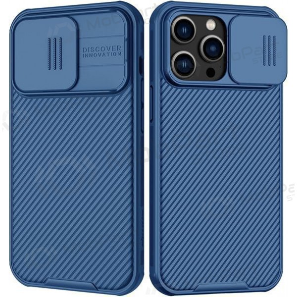 Apple iPhone 14 Pro custodia „Nillkin CamShield Pro“ (blu)
