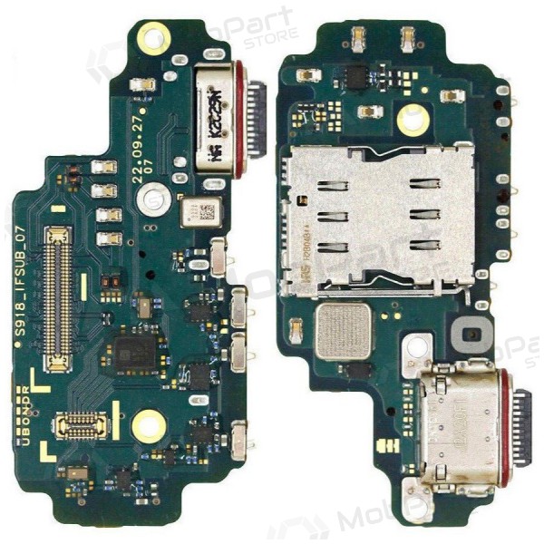Samsung S911 Galaxy S23 connettore di ricarica (service pack) (originale) Samsung S911 Galaxy S23 connettore di ricarica (service pack) (originale)