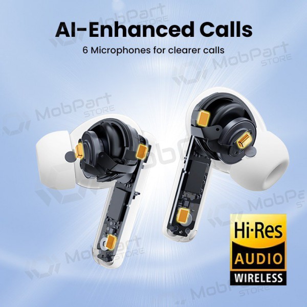 senza filis ausinės Ugreen WS200 HiTune T6 Active Noise-Cancelling Earbuds senza filis ausinės Ugreen WS200 HiTune T6 Active Noise-Cancelling Earbuds