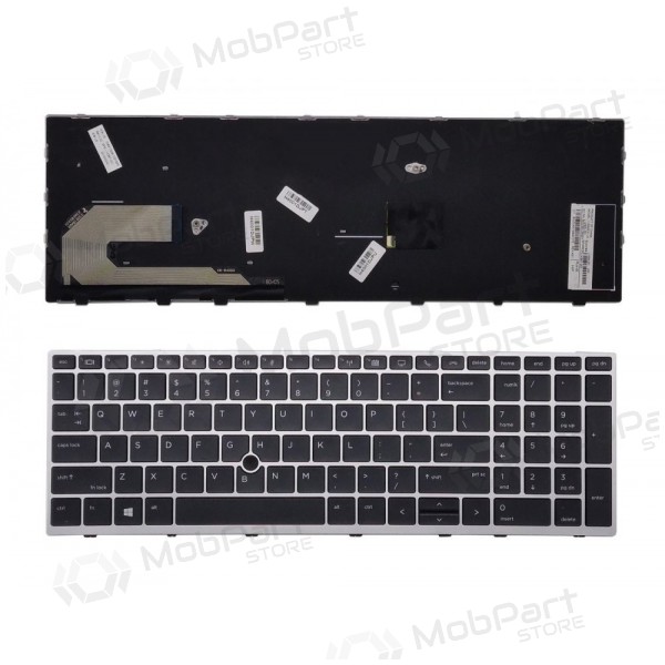 HP Elitebook 850 G5, 755 G5, ZBook 15u G5 tastiera (con illuminazione) HP Elitebook 850 G5, 755 G5, ZBook 15u G5 tastiera (con illuminazione)